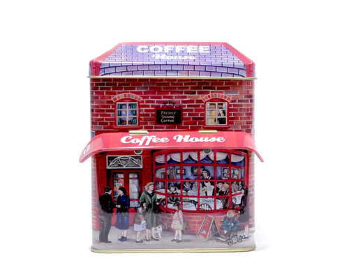 Boîte à bicuits en style nostalgique "Coffee House"