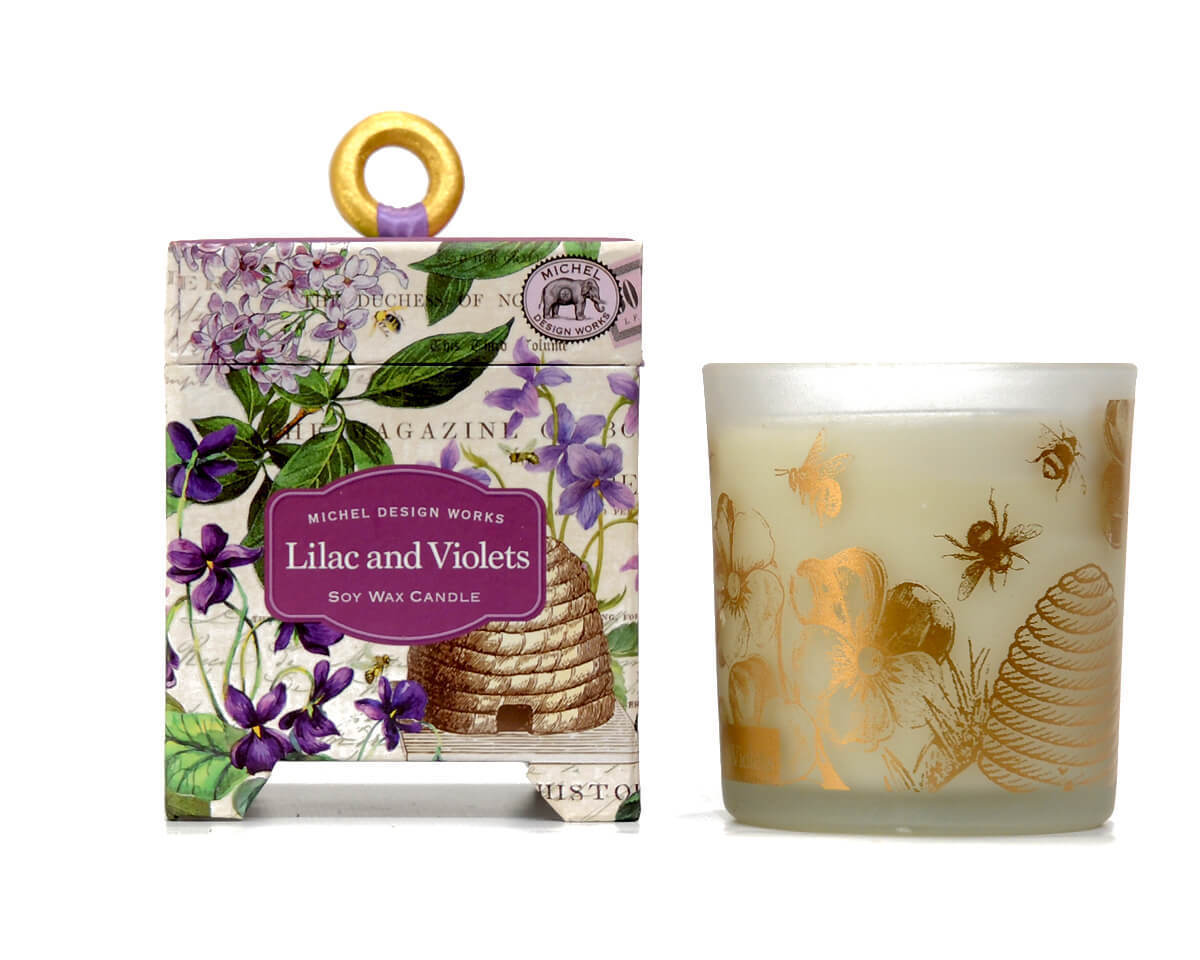 Bougie parfumée Michel Design "Lilac & Violets"
