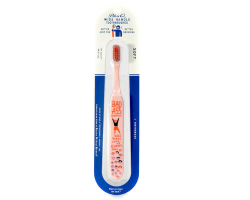 Toothbrush from Blue Q "Bad Ass Woman"