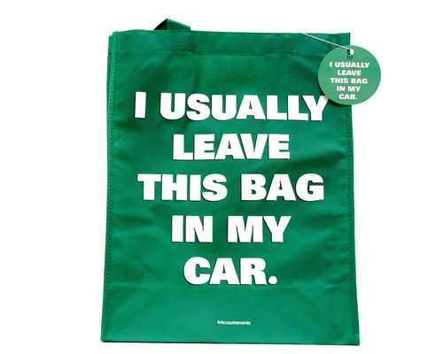 Blue Q Shopper Sac cabas "Bag in my car"
