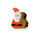 Blechdose Weihnachtsmann mit beweglicher Mütze