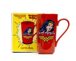 Gobelet Mug Latte Macchiato "WONDER WOMAN"