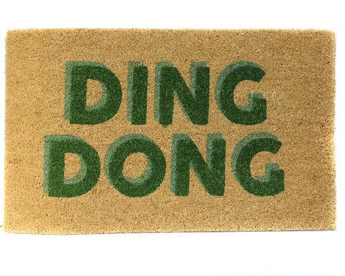 Paillasson fibres de coco "Ding Dong" GIFT COMPANY