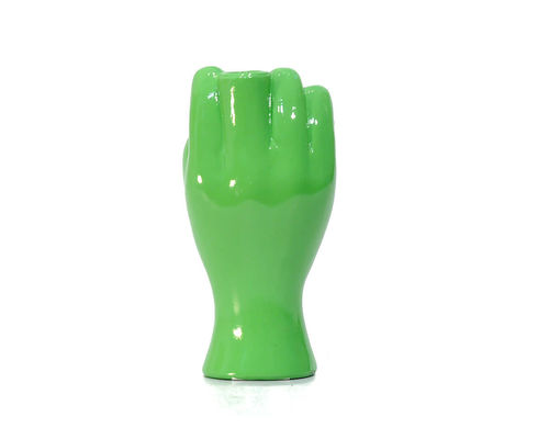 Candle Holder Corpo Middle Finger Neon Green GIFT COMPANY