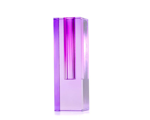 GIFT COMPANY Vase cristal "Sari" 19,5 Violettes