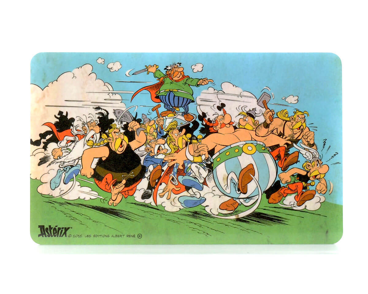 Planchette pour dejeuner Asterix + Obelix Attaque
