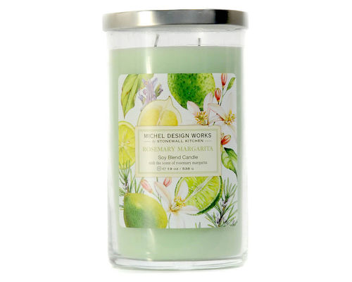 Scented XL Candle Michel Design "Rosemary Margarita"